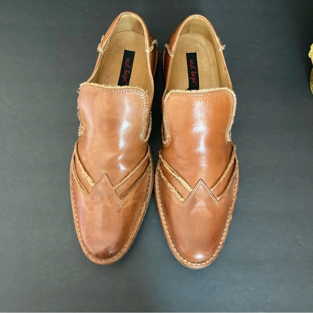 Red Tape Man Shoes |Color Light Brown |Size 9 | Pre-Owned Good Condition - Picture 5 of 11